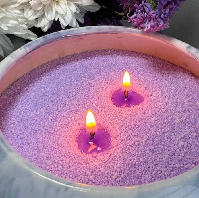 Lavender Serenity Pearl Candle (250 gms)